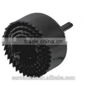 19MM-32MM 4PCS Wood Hole Saw Set 55# Carbon Steel thumbnail-1