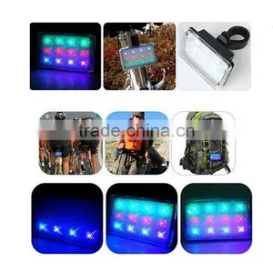 Cheap Oem Super Bright 12 LED 3 Modes Cycling Bike Bicycle Rear Light thumbnail-3