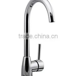 Single Handle Electroplating Kitchen Sink Faucet thumbnail-2