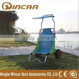 Multifunction Folding Beach Cart/ Fishing Cart/ Kayak Trolley thumbnail-1