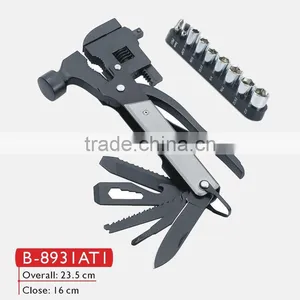 Car Tool Hammer Wrench Multi-function Hammer Promotion Tool Color Wood Handle B-8931AT1 thumbnail-1