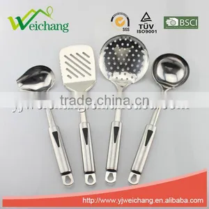 WCJ646 Stainless Steel Utensil SPAGHETTI SERVER Pasta Fork Welding High Quality Mirror Finishing thumbnail-5
