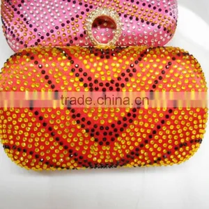 Dense Drilling Rhinestone Evening Clutch Bag thumbnail-6