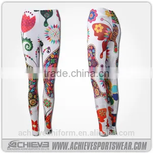 Wholesale Fitness Pants, Spandex and Cotton Fabric Leggings 2016 thumbnail-1