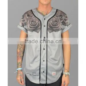 100% Polyester Custom Sublimated Baseball Wear thumbnail-1