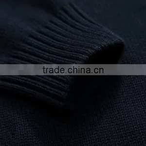 100% Cashmere Men's Flat Seam Pullover Sweater thumbnail-4