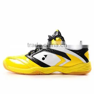Brand Name Boy Tennis Shoe Sport for Children or Adults, Men Sport Badminton Shoes for Male With Leather Rubber thumbnail-1
