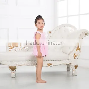 Newest Style Baby Girls' 2pcs Outfits,100%cotton Lace Outfits thumbnail-6