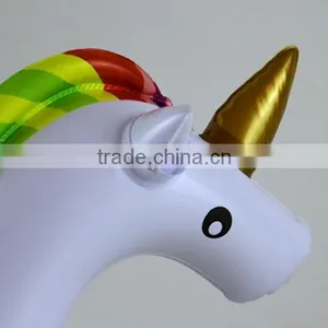 Inflatable Unicorn Cup Holder Drink Float Unicorn Drink Pool Float thumbnail-5