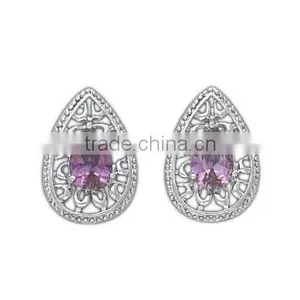 Stud Colorstone Earring(DTSE 000069) thumbnail-1