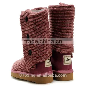 New Arrival 2016 High Qulity Stock Acrylic Dyeing Price Knitted Fabric for Boot&shoes thumbnail-6