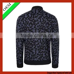 OEM High Quality Fashion Men Hoodie Fashion Jacket Baseball Jacket thumbnail-3