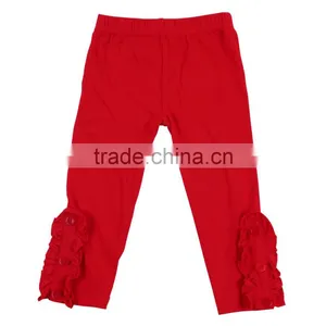 Wholesale Children Boutique Girls Clothes Cotton Girls Christmas Pants thumbnail-1
