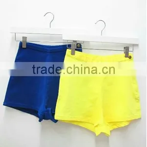 Runwaylover Europe Style 2017 Ladies Fashion 100% Cotton High Waist Shorts With Side Zipper thumbnail-5