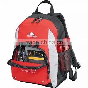 High Sierra Impact Backpack - Large Main Compartment, Media Player Pocket With Headphone Port and Comes With Your Logo. thumbnail-4