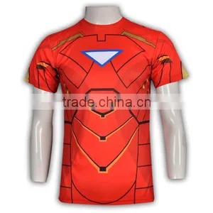 BSCI/ISO9001 Factory Dry Fit Breathable Fabric Italy Sublimation Ink Hotsale Cheap Sublimation Prints on t Shirts thumbnail-3