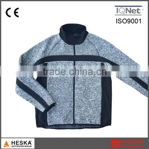 Jumper Anoraks Coarse Needle Mens Knitted Wear Hiking Jacket thumbnail-1