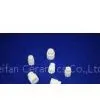 Low Abrade White Aluminum Oxide Ceramic Nut Cap Parts For Chemical, Textile, Aeronautic thumbnail-1