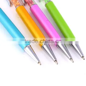 Latest New Modern Promotional Crystal Metal Ball Pen Gift thumbnail-3