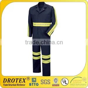EN471 Reflective Striped Industrial Coverall thumbnail-1