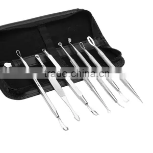 Blackhead Remover Tool Kit With Black Pouch thumbnail-1