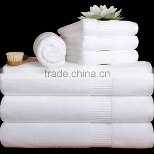 High Quality Hotel Sauna White Towel Pakistan Cotton Hotel Sauna White Towel thumbnail-2