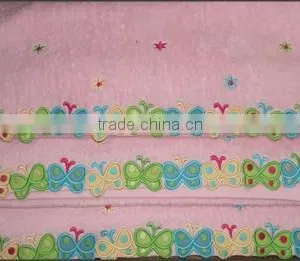 Butterfly Towels Embroidered Towels thumbnail-1