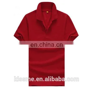 2016 Wholesale Short Sleeve Cotton Soft Men's V Polo T Shirts thumbnail-2