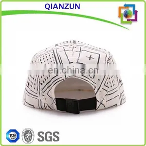 Custom 5 Panel Camp Cap Design Your Own Plain 5 Panel Hat Cap thumbnail-3