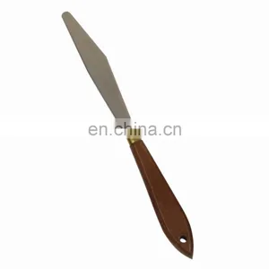 Brown Wooden Handle Oil Painting Knife Tool thumbnail-1