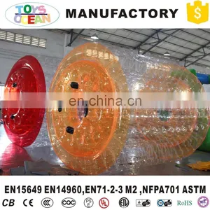 Inflatable Aqua Moving Pvc Rolling Ball for Kids/adults for Sales thumbnail-1