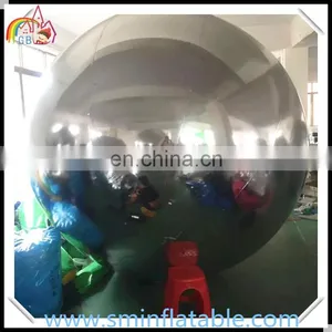 Giant Disco Inflatable Mirror Ball, Inflatable Sliver/gold Mirror Decorative, Reflect Sphere Balloon for Stage thumbnail-5