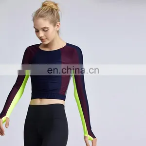 Long Sleeve Lycra Women OEM Rash Guard thumbnail-2