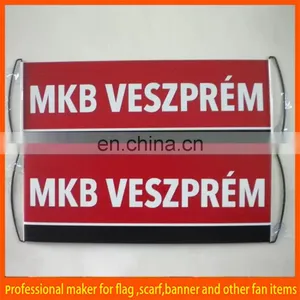 Hand Held Blue Fan Scrolling Banner thumbnail-4