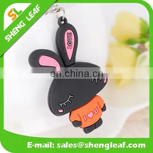 Wholesale Custom Design Soft Pvc Rubber Keychain thumbnail-1