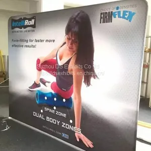 Tension Fabric Pop up Display Straigh Style thumbnail-2