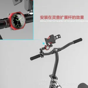 Spirit Beast Motorcycle Modified Luminous Clock Temperature Waterproof L2 thumbnail-3