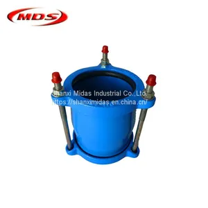 ISO2531/EN545 Ductile Cast Iron di Gibault Coupling for PVC Pipe/ Steel Pipe/ AC Pipe thumbnail-3