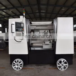 CK6187W Alloy Rim Repair Equipment Cnc Lathe Wheel Repair Machine for Sale thumbnail-3