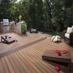 Good Prices Anti-UV Floor Boards Outdoor WPC Decking thumbnail-1