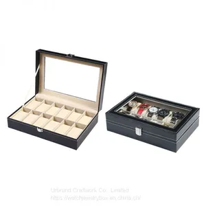 Latest Product Luxury Jewelry Watch Display Box High Quality Wooden Watch Box Jewelry Watch Box Tray thumbnail-4