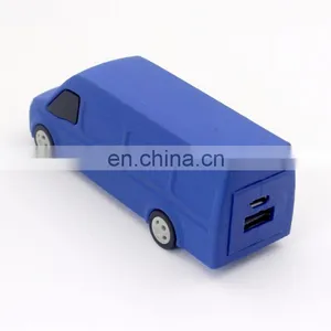 Unique Design 3D OEM Car Shaped Portable Power Bank 4000mah thumbnail-1