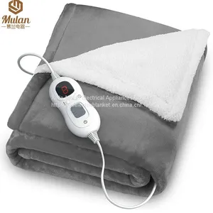 Customized Flannel Electric Blanket, Heated Throw Over Blanket thumbnail-2