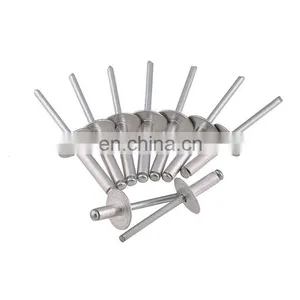 4.8*19mm Large Flange Blind Rivet Din7337 Dome Head Pop Rivet 5052 Aluminum Blind Rivet thumbnail-3