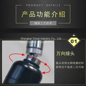 Filter, Purify Water and Pressurize Shower. 360 Degree Rotation thumbnail-1