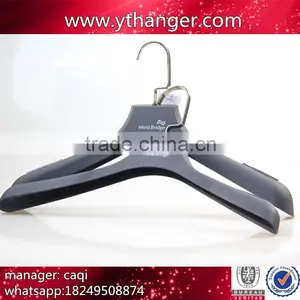 CY-630 Customized Rubber Coat Plastic Hanger With Brand Logo for Rubber Pant Hanger Supplier's Choice thumbnail-2