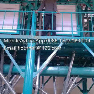 30 Ton per Day Wheat Grinder Machine Rice Milling Machine Flour Milling Machine Production Line thumbnail-1
