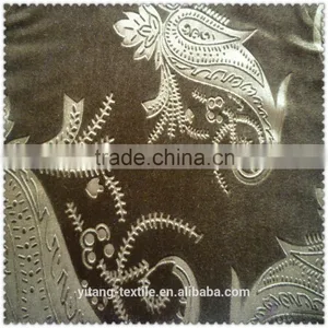 Embossed Vevet Fabric for Fashion Garments thumbnail-1
