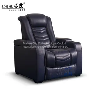 Modern Design Recliner Home Theater Sofa With Electric thumbnail-1