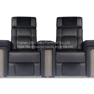 New Designs Modern Home Furniture Special Use Fabric Electric Recliner Moive Cinema Sofa thumbnail-1